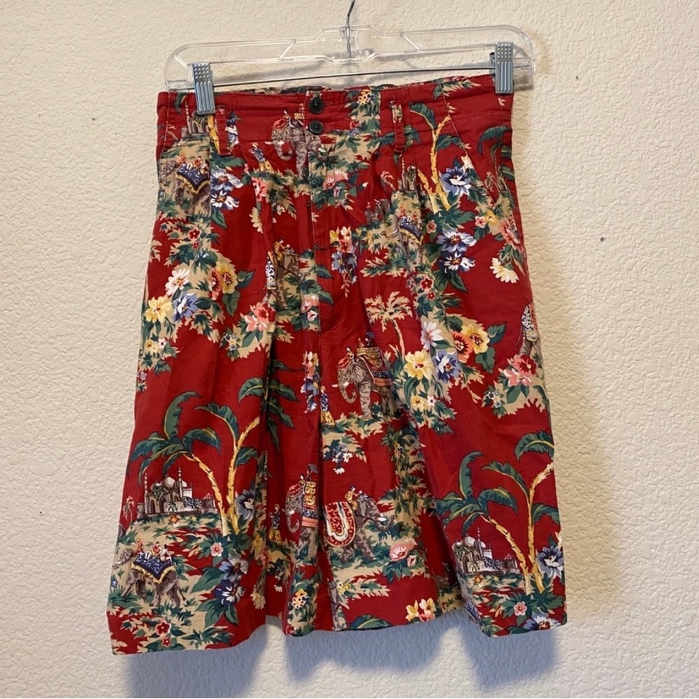 Bushwacker 80’s Vintage High Waisted Floral Shorts - Baliwood Vibes 8